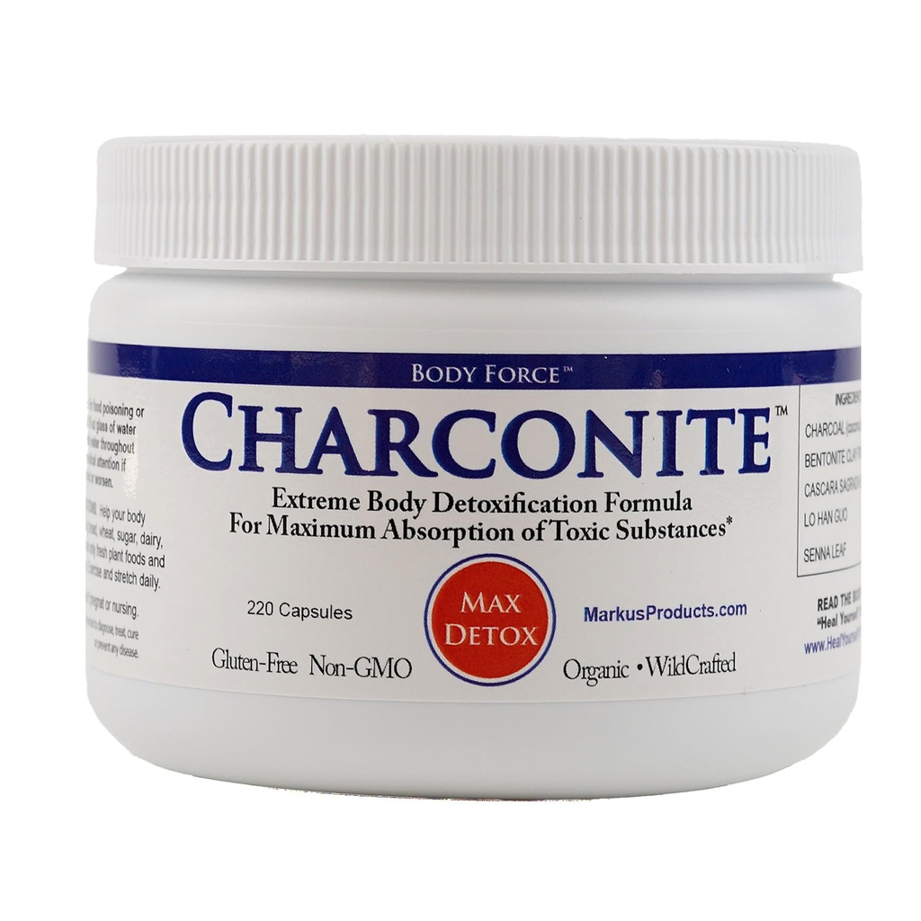 Charconite - Charcoal ve bentonite Combo