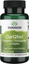Swanson Denetimi Curqfen Curcumin/Fenugreek Kompleksi 60 Veg Capsules