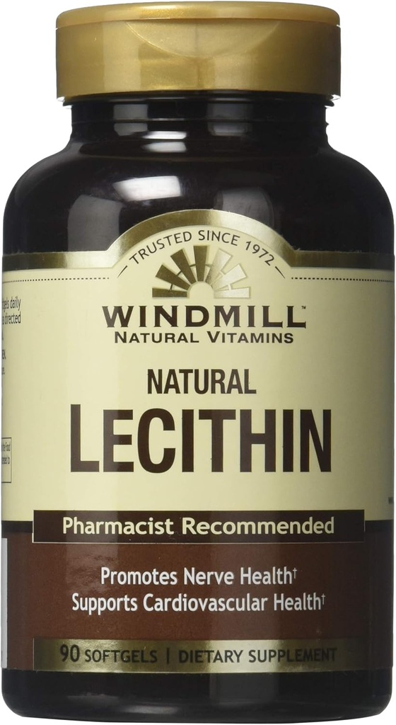Windmill Lecithin 19 Sus Softgels 90S Windmill