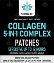 Collagen Kompleks Patches – Tip 1, 2, 3, 5 | 60 Transdermal Patches for Skin, Hair, Nails, and Joint Health | High Abxia, Alternative to Tozs and Capsules, Easy to apply, Long-Lasting