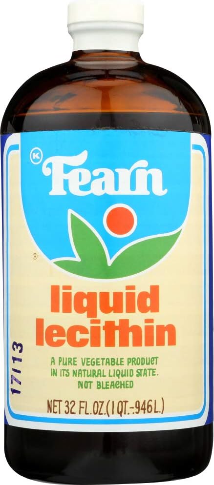 Fearn Liquid Lecithin - 32 fl oz Tarafından Fearns Soya Food