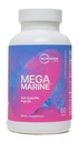Microbiome Labs MegaMarine Omega 3 Fish Oil Συμπληρώματα - Gut-ειδικό συμπλήρωμα EPA DHA Omega 3 με DPA για την υγεία των ούλων - Υποστήριξη ανοσοποιητική & φραγμός των ούρων λειτουργία (60 Softgels)