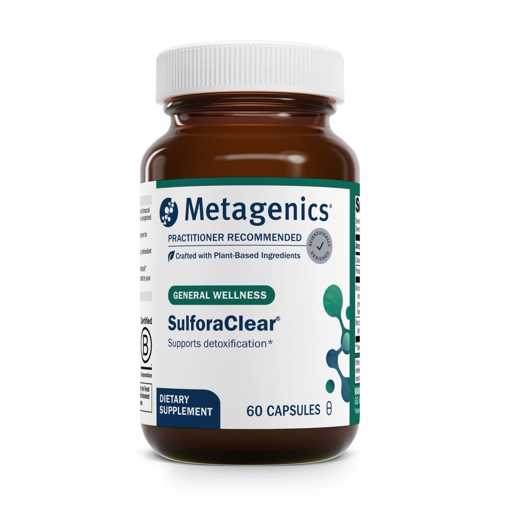 Metagenics - SulforaClear, 60 Count