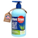 Blue Stop Max Masaj Gel Body Aches, 16 oz Pump Şişe; 1 Ürün Relieves Body Aches, Supports Commons ve Nourishes The Skins