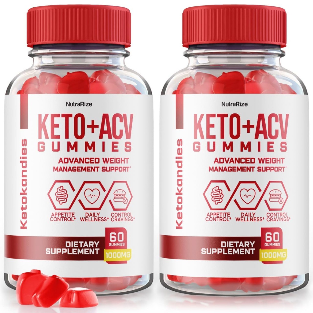 NutraRize (Brook of 2 Keto Blooddies Keto+ACV Kilo kaybı için Gummies, maksimum Kuvvet Supplement, Keto Kandies Yorumları (120 Gummies)