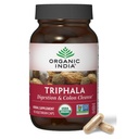 ORGANIC INDIA Triphala Κάψουλες Βιολογικό - φυτικό συμπλήρωμα με Amla, Bibhitaki, Χαριτάκη, Digestion & Colon Υποστήριξη, ανοσοποιητικό σύστημα Υποστήριξη, Adaptogen, Vegan, USDA Certified Organic - 90 Κάψουλες