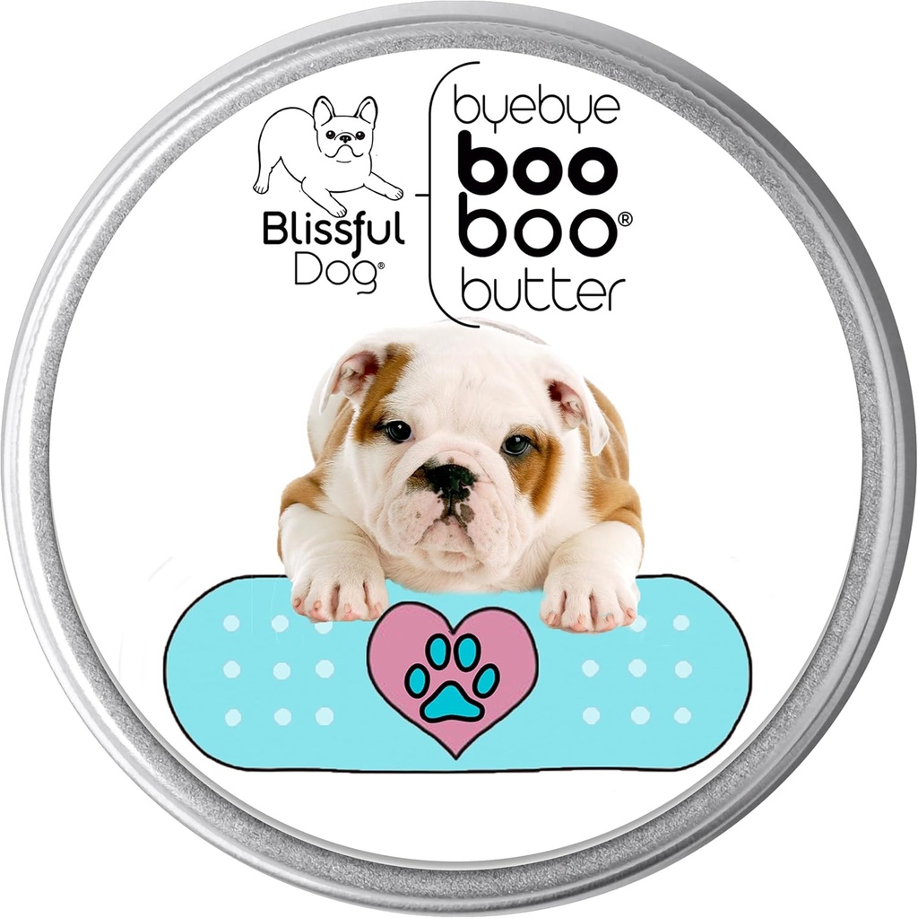 Blissful Dog 2 oz TIN Bulldog Booboo Butter
