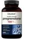 Pregnenolone 100 mg, 240 Capsules |% 99, Micronized Grade for Higher Abors, Plantive – Natural Precursor, Brain, & Immune Health Supplement – Non-GMO, Soy Free