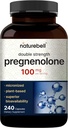 Pregnenolone 100 mg, 240 Capsules |% 99, Micronized Grade for Higher Abors, Plantive – Natural Precursor, Brain, & Immune Health Supplement – Non-GMO, Soy Free