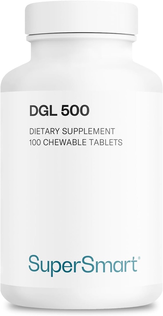 PreSMART - DGL 3.000 mg Per Day - Gut Health - Liquorice Root for Gastrointestinal Health | Non-GMO & Gluten Free - 100 Chewable Tabletler