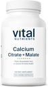 Vital Nutrientsuba Citrate ve Malate Kompleksi 150 mg | Vegan Tamam | Bone Strength, Muscle and Cardiovascular Health* | Gluten, Süt ve Soy Free | 100 Capsules