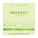 Instant Hydration Electrolytes Toz Packets - Lemon Lime Drink Mix - Zero Sugar - Keto, Vegan, Gluten-Free, Non-GMO - Boost Recovery, Brain Health, Muscle & Tound Support- 30 Sticks