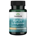 Swanson Amino Asit Ajipure L-Arginine Farm Grade 500 Milligram 60 Veg Capsules