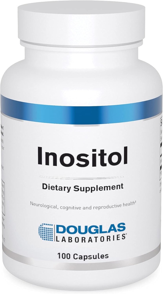 Douglas Laboratories Inositol (650 mg) | Nörolojik Sağlık, Davranış Stability ve Ovarian Function | 100 Capsules