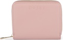 Dosey Wellness Wallet Travel Pill Organizer & Easy-Slide Pill Pouches - Ομαλό δέρμα Vegan με 4 αεροστεγείς τσέπες χάπι για Med Αποθήκευση & Προστασία - Κομψό Med Organizer (Rose), Αναβαθμισμένη έκδοση