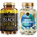 Maju Superfoods 4-σε-1 Κάψουλες Θαλασσινού Μος και Μαύρου Λαδιού Σπόρου Καψάκιο