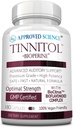 Onaylanmış Bilim Tinnitol - Tinnitus Destek Supplement - Kulaklarda Ease Ringing - İç Kulak Sağlığı - 1 Şişe - 3 Ay Supply - ABD'de Yapıldı