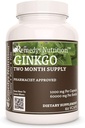 Remedy'nin beslenme Ginkgo Biloba | 1.000 mg, 60 Vegan Capsules Herbal Diyetsel Supplement | İki Ay Supply