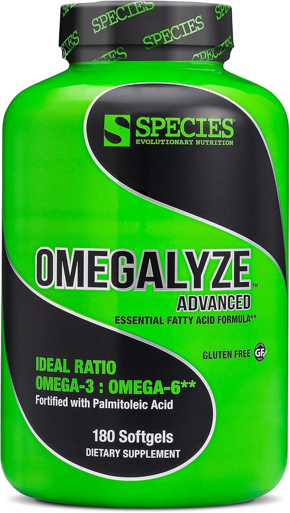 Türler Beslenme Omegalyze Support Supplements, Essential Fatty Acid Formula, Maxising Recovery, Omega 3,6 ve 7 Formula,180 Capsules