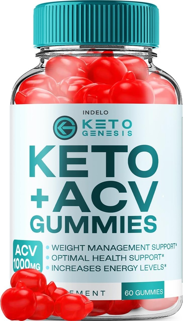 Keto Genesis ACV Gummies Advanced Gummies 1000mg, Genesis Keto + ACV Weight Management Gummies Apple Cider Vinegar Genesis Συμπλήρωμα διατροφής Genesis Gummies Κριτικές Βιταμίνη B12 B6 (60 Gummies)