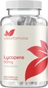 Tomato Based Lycopene Supplement - Extra Strength Lycopene 50mg Non-GMO Super Potent Antioxidant and Carotenoid Heart and Prostate Health Supplement for Men - Made in a cGMP US Lab (200 Servings)