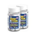 DBI Distribution - MiniThin - Δύο-Way 25mg Εφεδριζίνη 24ct μπουκάλι - 2 συσκευασία