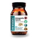 Κάψουλες Ashwagandha του DR WAKDE (Ινδικό Ginseng, Withania somnifera, 60 Veg Caps, φυτικό συμπλήρωμα, Ayurvedic Herb, όλα φυσικά, Vegan)