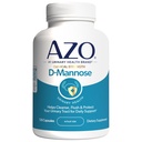 AZO D Mannose Ουρολοίμωξη Υγεία, Καθαρισμός, Flush & Προστατέψτε το ουροποιητικό, No.1 Pharmacist Προτεινόμενη Μάρκα, Κλινική Δύναμη, Μη ΓΤΟ, 120 Count