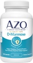 AZO D Mannose Urinary Tract Health, Cleanse, Flush & Koruma Urinary Tract, No.1 Pharmacist Önerilen Brand, Klinik Kuvvet, Non-GMO, 120 Kont