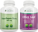 Safly Holistic Hawthorn Berry 665 mg + Zeytin Broşürü 750 mg Sche + 270 Vegan Capsules - ABD'de Made in the USA