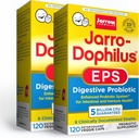 Jarrow Formulas Jarro-Dofilius EPS - 5 Milyar Organizmleri Odada - 120 Girik Kaplama Veggie Caps, Multi-Strain Probiyotik - Intestinal & Immune Health, 120 Kont (Pack of 2)