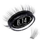 Lashify Bold 14mm Gossamer DIY Επεκτάσεις βλεφαρίδων Refill, Μαύρο, Easy False Βλεφαρίδες για μια φυσική εμφάνιση
