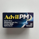 Advil PM 200 mg Caplets 80 ea (Pack of 3)