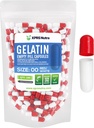 XPRS Nutra Boyutu 00 Boş Kapsüller - 100 Kont Boş Gelatin Capsules - Pills DIY Capsule - Do-It- Yourself Supplements (Red/White)