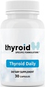 Tiroid Günlük - İlk Nutrient Optimal Tiroid Sağlığı için Çok Tasarlandı. Tiroid Daily Iodine Free w / 19 Tiroid Günlük Temel Nutrients for Yourroid Support.