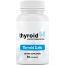 Tiroid Günlük - İlk Nutrient Optimal Tiroid Sağlığı için Çok Tasarlandı. Tiroid Daily Iodine Free w / 19 Tiroid Günlük Temel Nutrients for Yourroid Support.