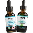 Lymphatic Drainage Supplements & Chlorophyl - Organik Lymphatik Destek Sıvı Merdivenleri Temiz ve Sıvı Klorophyll Drops Odor Cleanse Body Detox - İç Deodorant Detox