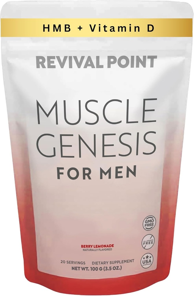 Kas Genesis HMB ve Vitamin D3 Klinik olarak benimHMB, Kalsiyum ve VIT C - 5000 mg Odada - Kurtarma, Lean Muscle Mass ve Erkeklerde Sağlıklı Ağlama