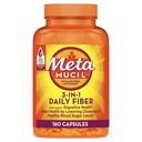 Metamucil, Psyllium Husk Κάψουλες, 160 κάψουλες, 3-σε-1 συμπλήρωμα ινών, καθημερινή Psyllium Κάψουλες Ίνες Husk Βοήθεια για την Υποστηρίξτε την Πειθαρχική Υγεία με την προώθηση της κανονικότητας*, συμπλήρωμα βοήθειας Καθημερινή πρόσληψη ινών