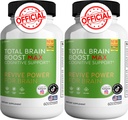 Total Brain Boost - Beyin Desteği Tamamlanmış Memory & Focus Clear Brain Fog & Boost Cognitive Function 120 Natural Capsules