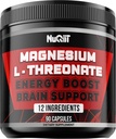 İrlandalı Deniz Moss ile Magnezyum L-Threonate, L-Theanine ve More - 90 Capsules - Destek için baskıcı Faydaları, Beyin Sağlığı, Enerji Üretimi, Hatırlama, Focus