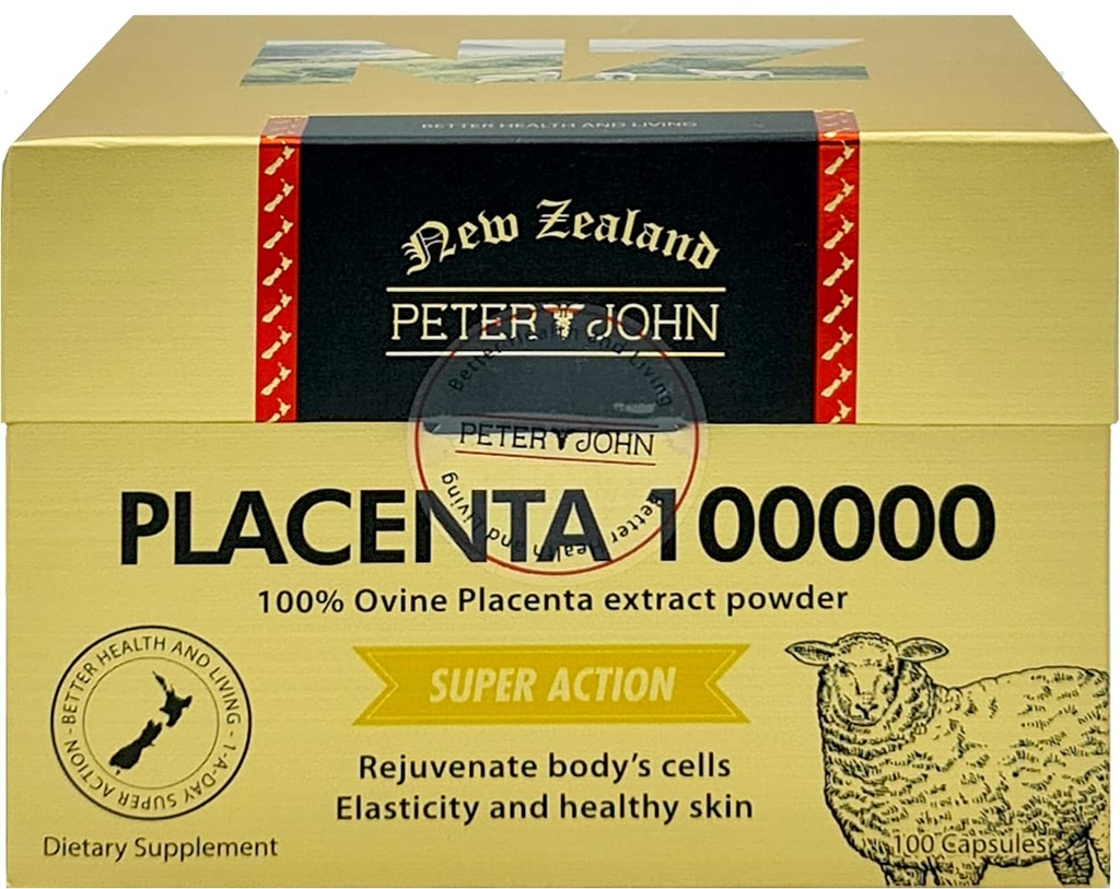 ΥΓΕΙΑΦΑRMΜ Peter John Ovine Placenta 100000 100 Κάψουλες (1)