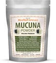 Βότανα για πάντα Mucuna Pruriens Σπέρματα σκόνη 2X Εκχύλισμα ισχύος (2:1) 
