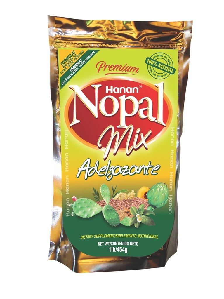 𝐍𝗼𝐩𝐚𝐥 𝐌𝗶𝘅 Linaza Plus Adelgazante| 100% Natural High Fiber Blend | 1lb / 454g |Weight Control, Naturally Aids in Cleansing the Colon, Improved Digestion and Increased Energy