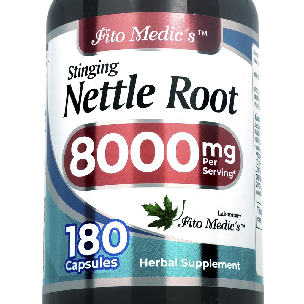 FITO MEDIC'S Lab - Stinging Nattle Root, 180 κάψουλες - τσίμπημα Νετλ - Pure Extract, ortiga.