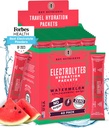 KEY NUTRIENTS Electrolytes Toz Paketleri - Sumelon 40 Pack Hydration Packets - Travel Hydration Toz - No Sugar, No Calories, Gluten Free - Made in USA