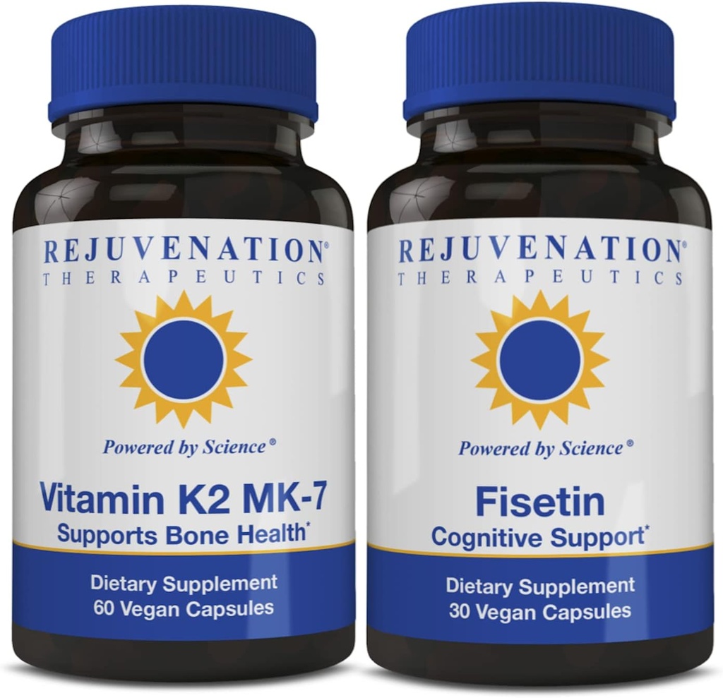 Rejuvenation Therapeutics Vitamin K2 + Fisetin Value Pack