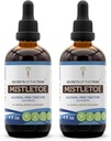 Tribe Mistletoe Tincture Alkol-Free Liquid Ekstraksiyonun Sırları, Mistletoe (Viscum Albüm) herb (2x4 FL OZ)