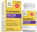 Terry Natural Curamin Nighttime - Curcumin & DLPA Capsule Supplement - Non-GMO Supplement to Support Health Sleep & Relaxation - Herbal Supplement with Melatonin - 60 Capsules