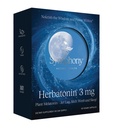 Herbatonin 3 mg - The Only Natural Plant Melatonin Natural Sleep Cycle, Body Clock And Circadian Rhythm Support For Jet Lag, 60 Vegan Capsules (60 Day Supply)